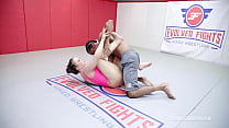 Carmen Valentina vs AJ Fresh - Carmen Fights Hard To Earn That BBC Fucking