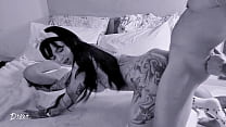 18 year old hentai girl with big ass gets sucked, fucked, cum in mouth, took everything from the fan