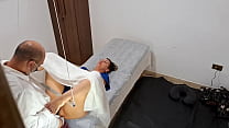 gynecologist takes advantage of patient&#039;s arousal and naivety to fuck her
