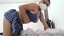 60-YEAR-OLD MATURE STEPMOTHER WEARS HER STUDENT UNIFORM!! WANTS TO MAKE ME HAVE SEX IN HER UNIFORM A FETISH!