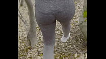 Stop Hiking and Cum Inside Me! Outdoor Sex in a Public Park