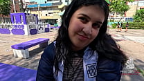 Follando a hincha de club peruano cerca al Matute (as&iacute; celebra los goles)