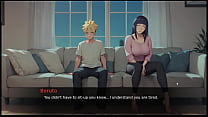 Touching myself infront of HINATA. Cumming on my step mom