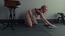 Rebel Rhyder gets a rough psycho-anal-ysis session with rough gagging, puke, ass to mouth, and tongue control