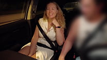 Friend&#039;s mom gives me a bj in car