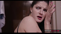 Petite Teen Francesca DiCaprio Roughed Up By Her Stepdad Cristian Clay &amp; Punished by A Huge Dick Rough Anal Pounding - 4K teaser
