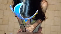 Hermanastro me da su polla cuando estamos solos, que rica leche
