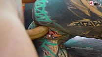 Tattoo Artist Turned Anal Toy &ndash; Pornstar Fucked by Her Own Customer