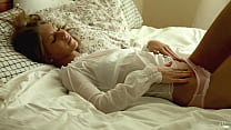 Beautiful Tanned Teen Anjelica Fingers Her Wet Pussy &amp; Cums Hard!