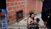 HORNY GIRL GETS FUCKED BY TWO STRANGERS WHO TRY TO HELP HER PART 1
