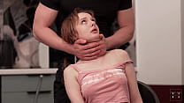 Stepdaughter didn&#039;t want to study, so I grounded her with my huge cock