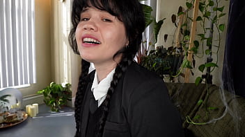 Wednesday Addams Takes Huge Dick Deep (Ft. Yhivi) 7 min