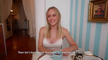 I let my stepbrother fuck my young pussy and swallow his cum so he'll let me live with him 21 min