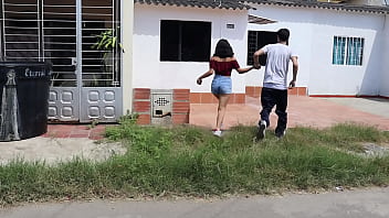 Hermanastro me visita para charlar pero me convence de follar con el mientras nuestros padres estan en otra habitacion - porno en espanol 11 min