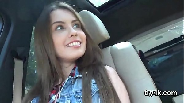 Lovable teen blows cock in pov and gets pink twat penetrated 5 min